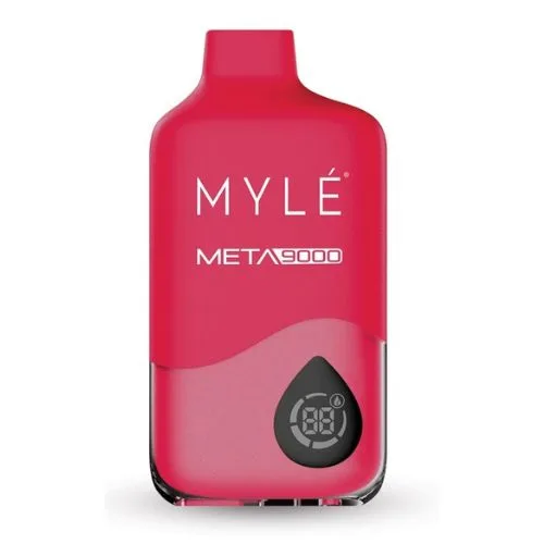 Strawberry Ice Myle Meta 9000 Disposable Device